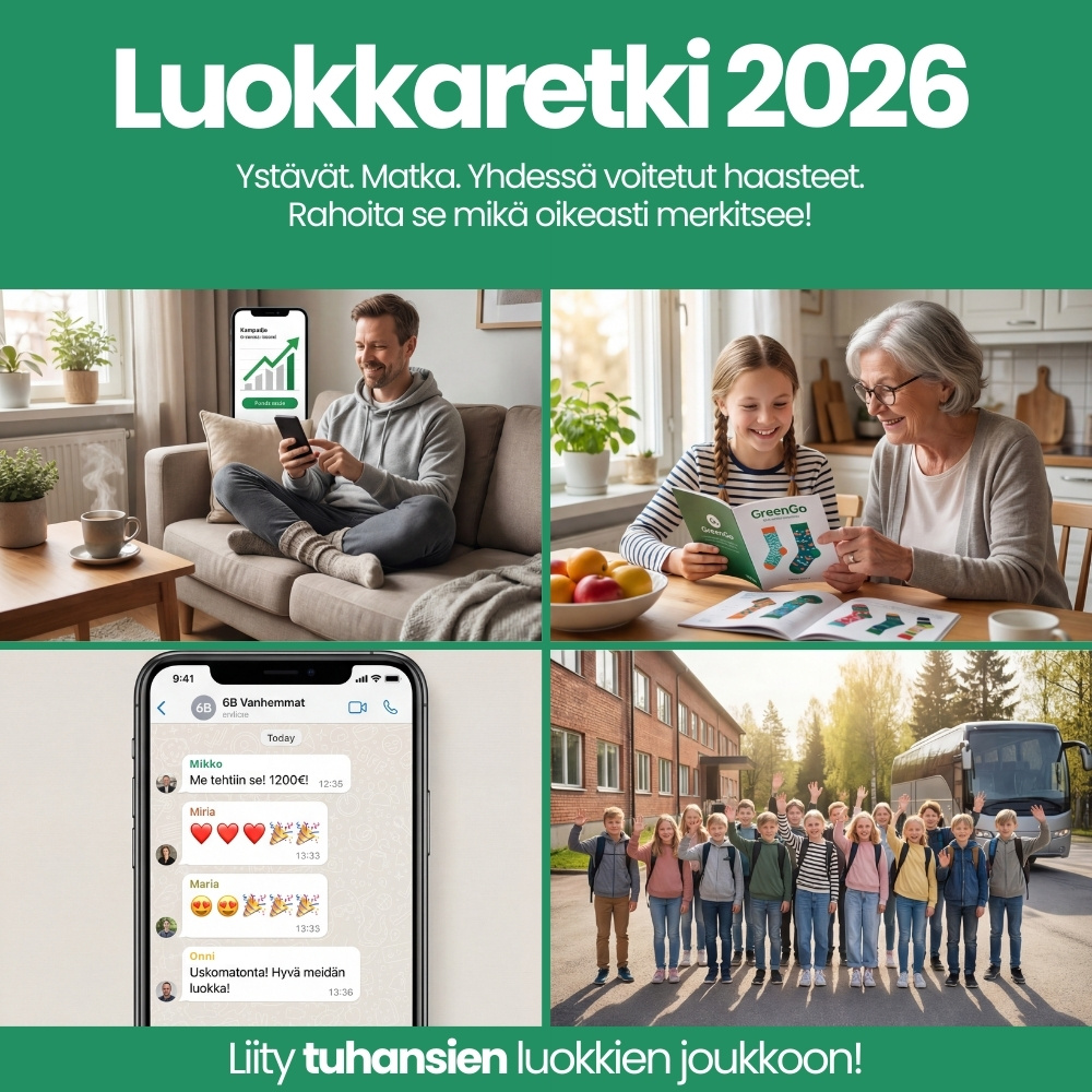 Luokkaretkelle