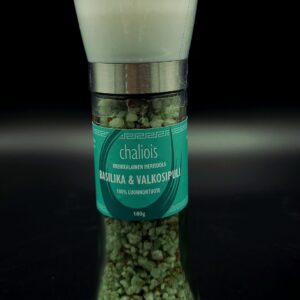 Kreikkalainen merisuola, BASILIKA & VALKOSIPULI