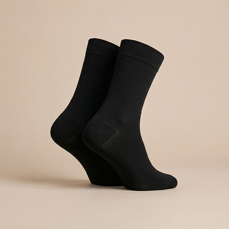 Merinovillasukat froteepohjalla - Image 2